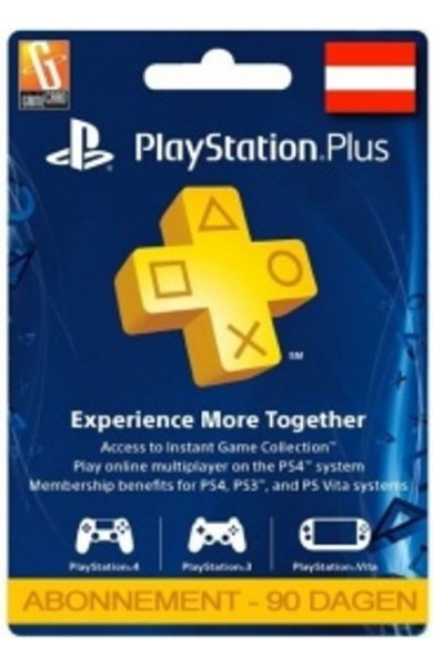 PlayStation Plus (PS+) - 3 Month Subscription (Austria)